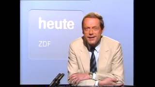 ZDF heute Nachrichten zum Sendeschluss 18.08.1984 Fragment