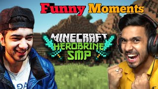 Herobrine SMP Funny Moments....(SmartyPie Reacts #10)