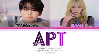 (AI COVER) TREASURE JEONGWOO \u0026 RAMI BABYMONSTER - APT BY ROSÉ AND BRUNO MARS