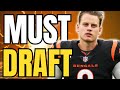 QB Draft Strategy for 2024 Fantasy Football - 4 Quarterbacks to Draft with League Winning Upside!