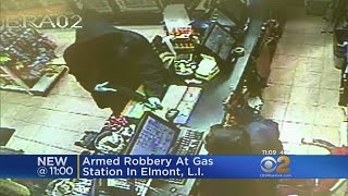 Shotgun Wielding Man Robs Gas Station