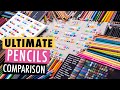 Testing ALL the BEST COLORED PENCILS for adult coloring: 26 Brands! Faber-Castell Prismacolor + more