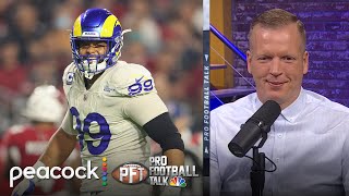 Rams GM Les Snead doubts Aaron Donald would return for playoffs | Pro Football Talk | NFL on NBC