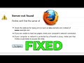 How To Fix Server Not Found in Mozilla Firefox