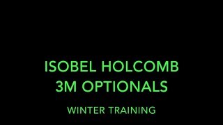 Isobel Holcomb 3m Optionals