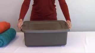 25 quart sterilite shelf tote