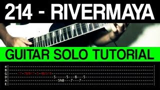 214 - Rivermaya Guitar Solo Tutorial (WITH TAB)