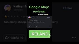 clip from my “google maps reviews ireland” video #googlemaps #review #ireland #irish