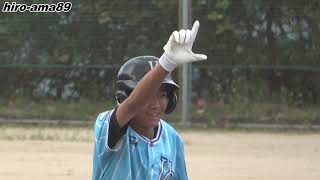 《中学硬式》【人生初の猛打賞】　花田佳祐 選手（ヤングＵＧ広島）【タイムリーＨ】　《広島市長杯・第１９回ヤングひろしまピース親善野球大会》《第３１回ヤングリーグ中国秋季大会》