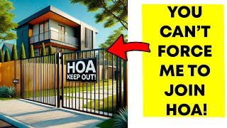 HOA Karen President LOSES IT Because I Refuse to Let Them Onto My Property! I’m NOT a Member!