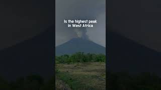 Mount Cameroon! 🌋 #west #africa #travelfacts #shorts #traveler #adventure #volcano #mountains
