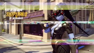 Overwatch POTG : Widowmaker Quad Kill