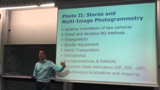 Photogrammetry II - 01 - Introduction (2015/16)