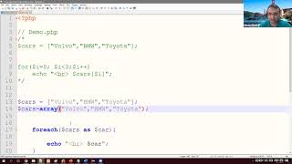 Arrays difference: Python list vs. PHP array vs. Java array using Eclipse, XAMPP, Notepad++