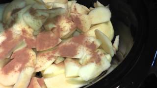 Easy Crock pot Apple Sauce