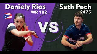 Seth Pech vs Daniely Ríos 2021 Paddle Palace June Open