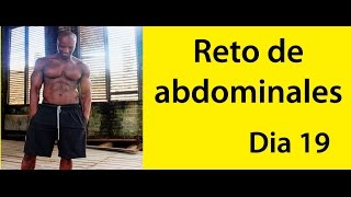 ABDOMINALES EN 30 DIAS ( RETO DIA 19)