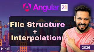 Angular File & Folder Structure Explained + Interpolation in Angular | Beginner to Pro Tutorial
