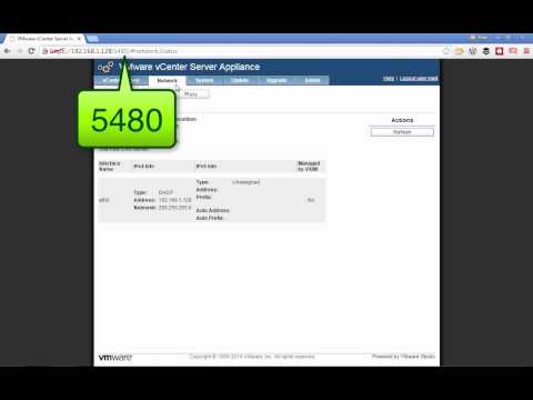 Changing the IP of vCenter Server Appliance (vCSA) Changing the IP of vCenter Server Appliance (vCSA)