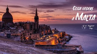 Viaggio a MALTA - Cosa vedere assolutamente, itinerario luoghi da vedere in [4K]