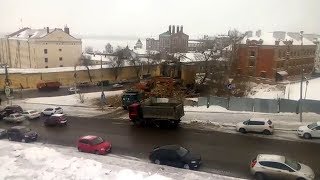 Дом НКВД сровняли с землей