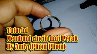 Tutorial membuat Cincin dari Perak