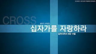 십자가를 자랑하라 / 장학봉 목사 (190331 하남 미사 성안교회 2부예배)