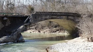 The Abandoned U.S. Route 52 Phantom Bridge, Cedar Grove, Indiana
