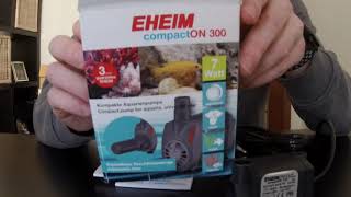 Eheim CompactOn 300 unbox and noise test