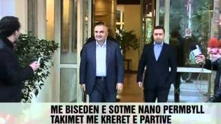 Fatos Nano takon Sali Berishën - Vizion Plus - News - Lajme