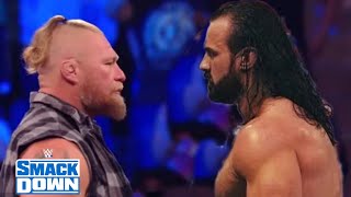 Drew McIntyre & Brock Lesnar 😲 WWE SmackDown Roman Reigns Highlights