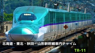 北海道・東北・秋田・山形・上越・北陸新幹線車内チャイム【2024年度版】