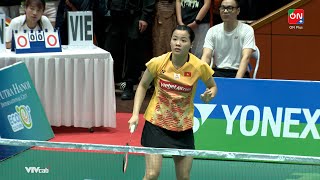 🔴Hirahi Mizui - Nguyễn Thùy Linh | Bán kết - Giải cầu lông quốc tế Ciputra Hanoi Yonex Sunrise 2023