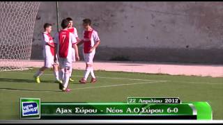 AJAX Σύρου - Νέος Α.Ο.Σ 6-0