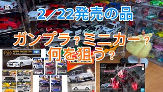 【ミニカー・ガンプラ】2/22発売品は満足な1日。マスタングアソートに噂が・・・・知らないよ😅