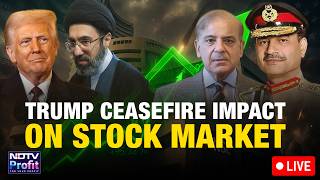 Stock Market LIVE | Markets Surge After Trump Ceasefire Deal | Nifty & Sensex Rally