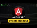 Angular 2 Events Binding | Angular 2 Training | Tutorialspoint