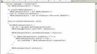 Problems creating an XMLHttpRequest Object -Ajax tutorial 14