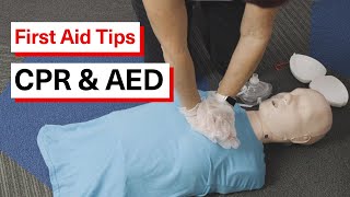 How to Give CPR and Use an AED | First Aid Tips