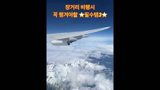 ✈️ 장거리 비행 ⭐️필수템3⭐️ #꼭 먹어야될꺼 #사바나이모저모