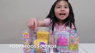 Pooparoos Squishy Toys Unboxing | Pooparoos Surpriseroos Squishy Pets with Surprise Toys 2019