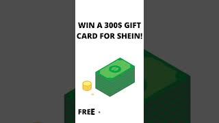 WIN A 300$ GIFT CARD FOR SHEIN!