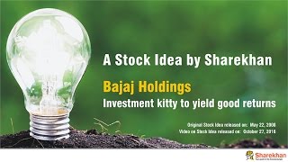 Sharekhan Stock Idea: Bajaj Holdings