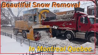 1 14 25 BEAUTIFUL SNOW REMOVAL IN VILLE ST PIERRE SECTOR OF MONTREAL