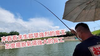 【福壽魚之章】讓我們來看看魔王如何逆境求生，抵抗長工強大的氣場(內有換浮標前後的差異性)