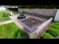 HPC Fire Inspired Outdoor Fire Pit Lava Rock