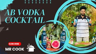 Let's Make AB Vodka cocktali / How to make AB Vodka Cocktail/වොඩ්කා කොක්ටේල් එකක් හදමු @MrcookWithAppachchi