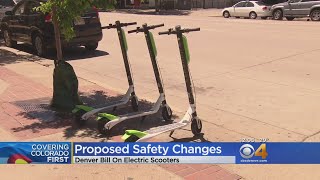 Proposed Changes To Electric Scooters For Denver Streets