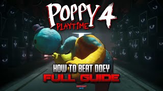 How to Beat Doey: Full Guide | Poppy Playtime Chapter 4 Final Boss + Ending