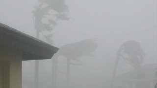 Deep Sleep Instantly With Terrible Hurricane, Loud Rain & Power Thunder Sound on Roof (Black Screen)